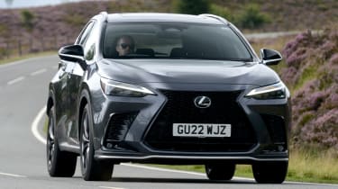 Lexus NX - front cornering